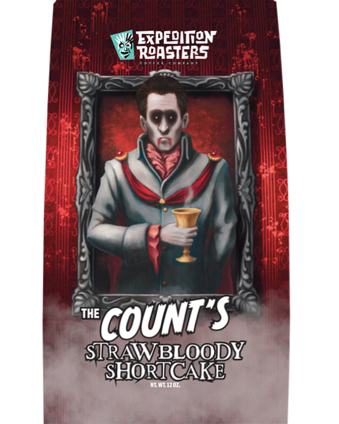 The Count's Strawbloody Shortcake