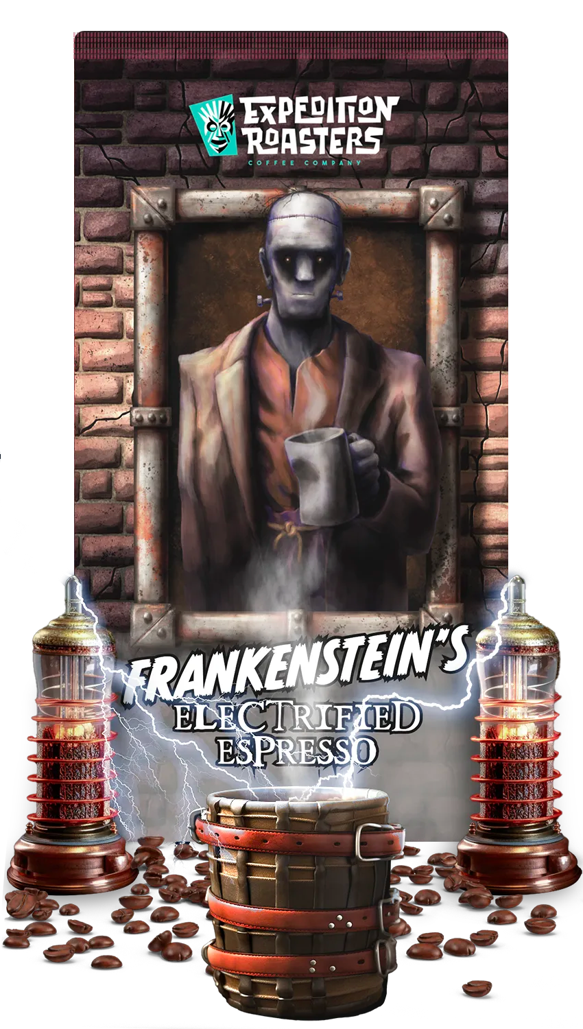 Frankenstein's Electrified Espresso