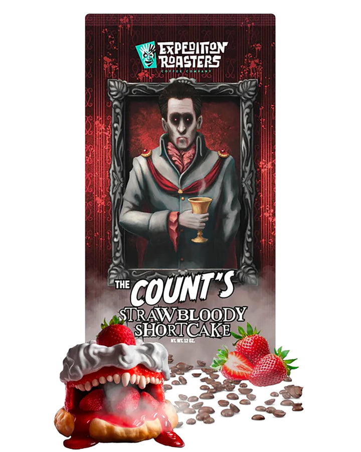 The Count's Strawbloody Shortcake